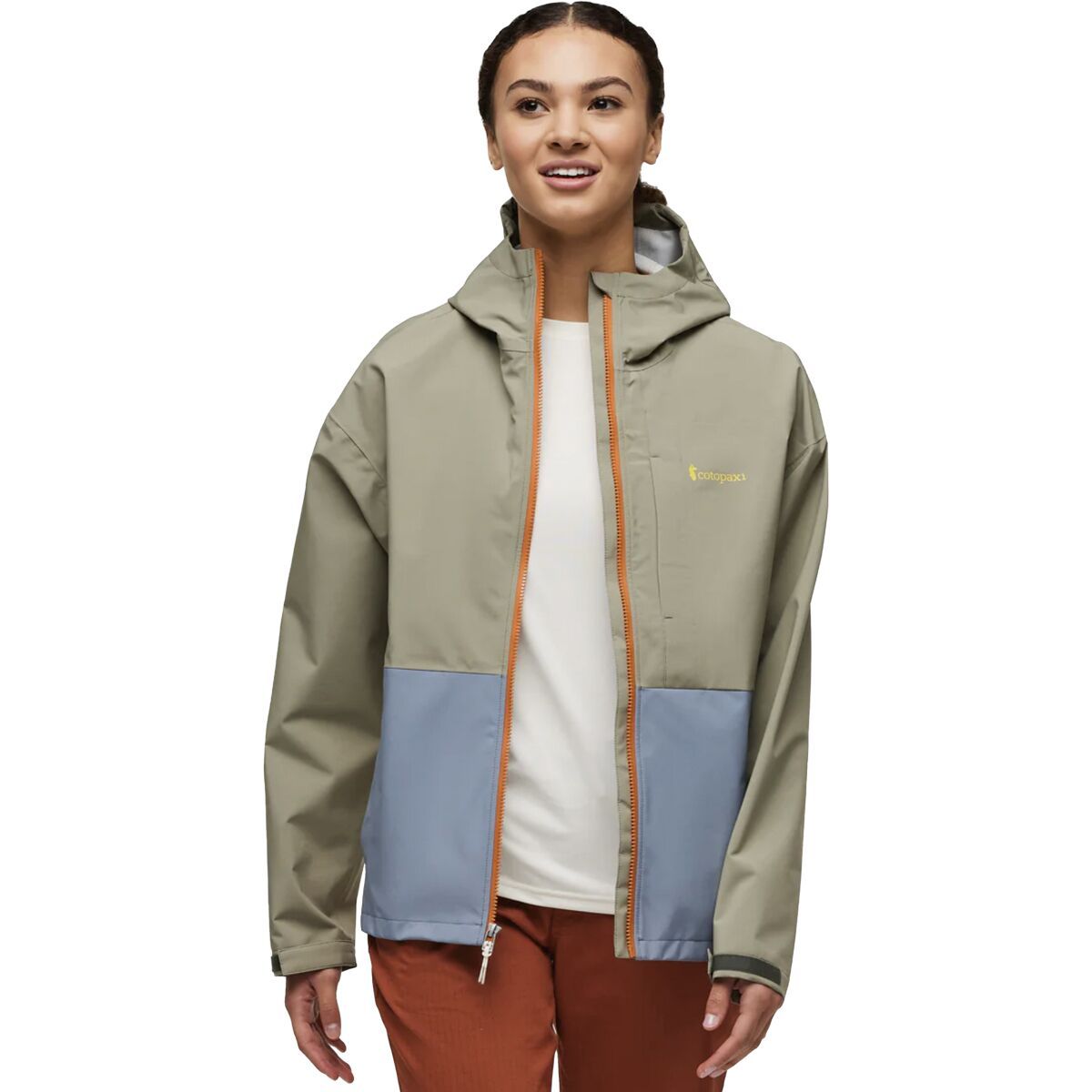 Cotopaxi Cielo Rain Jacket - Women's Stone/Tempest, M
