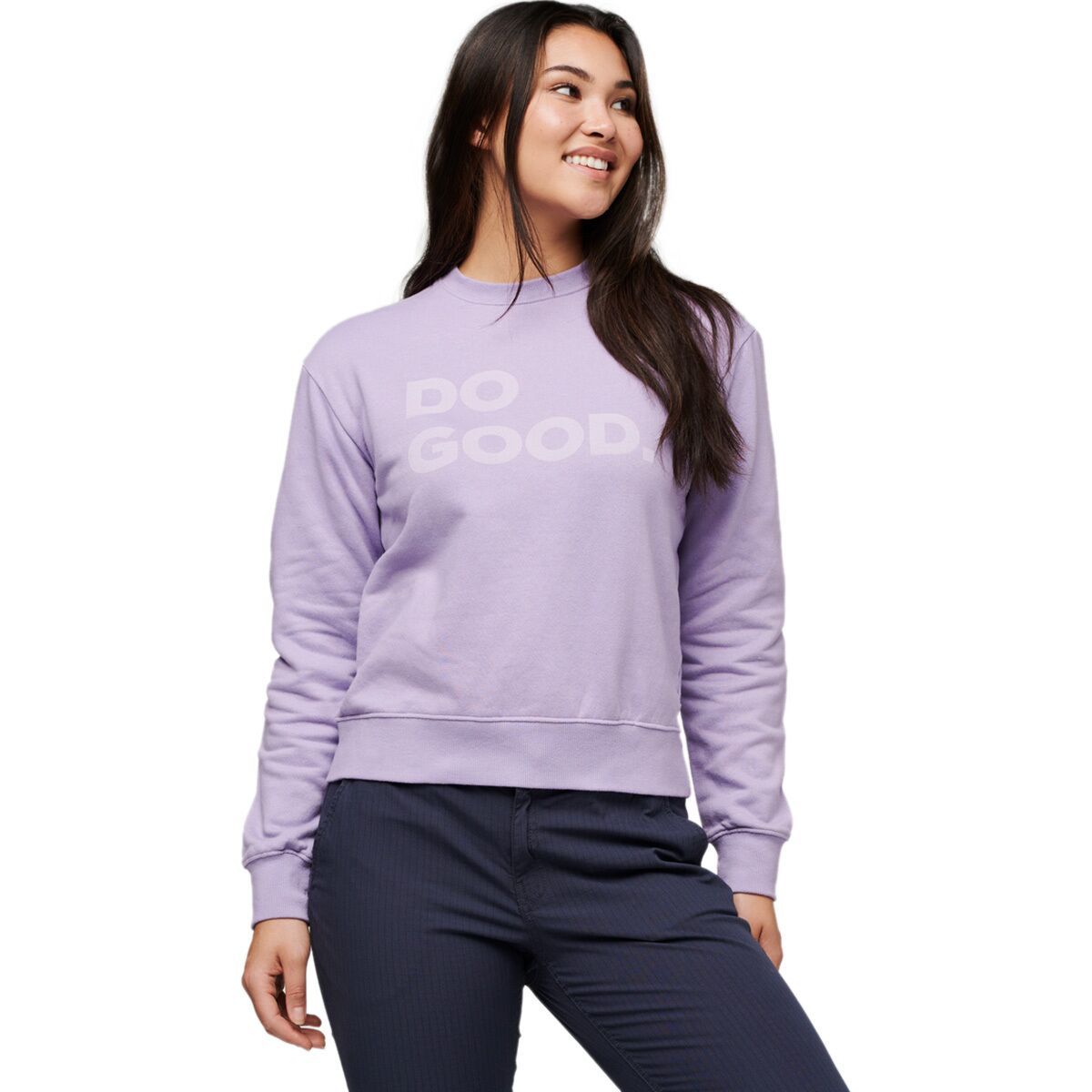 Cotopaxi Do Good Crew Sweatshirt - Women's Thistle, XS
