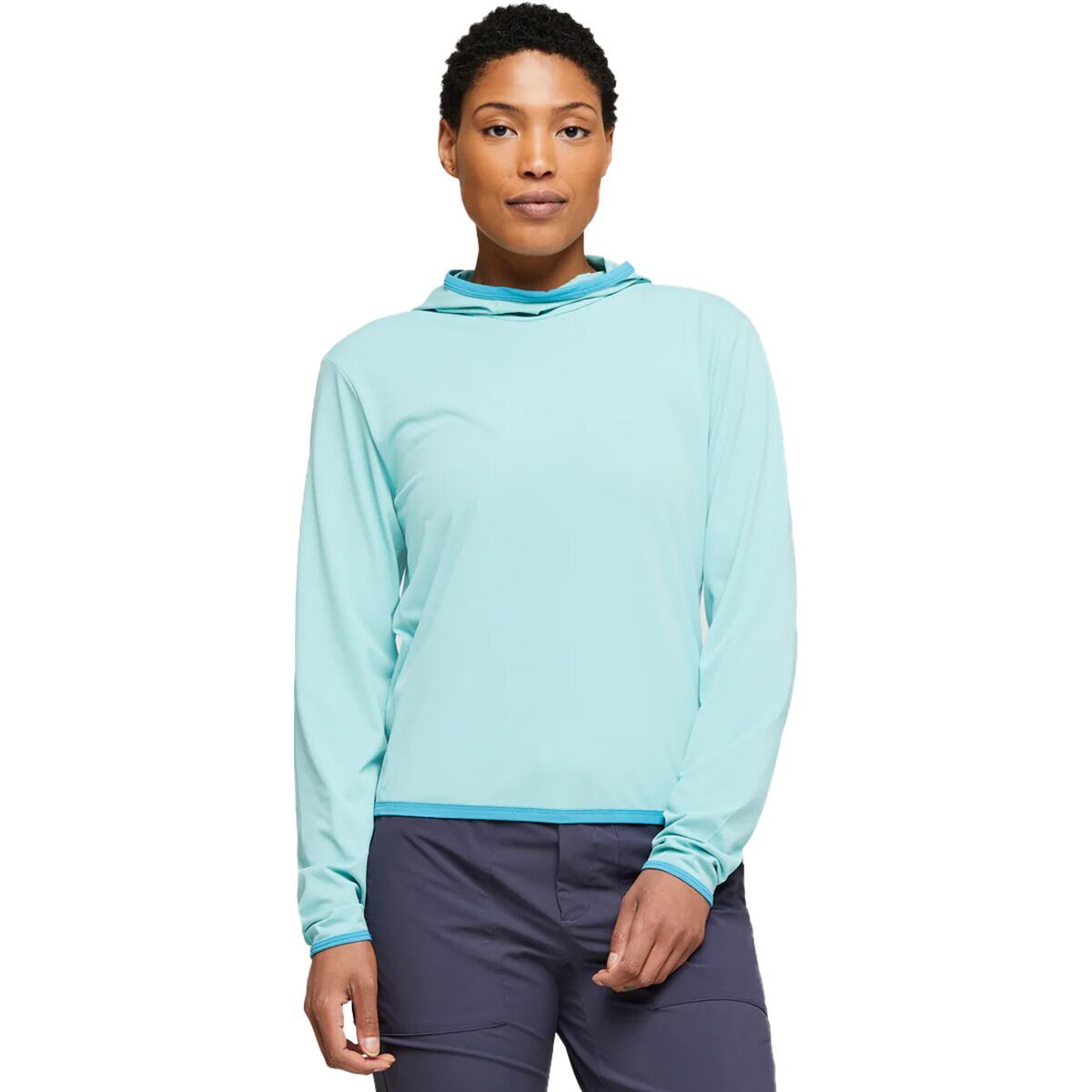 Cotopaxi Sombra Sun Hoodie - Women's Sea Glass, L
