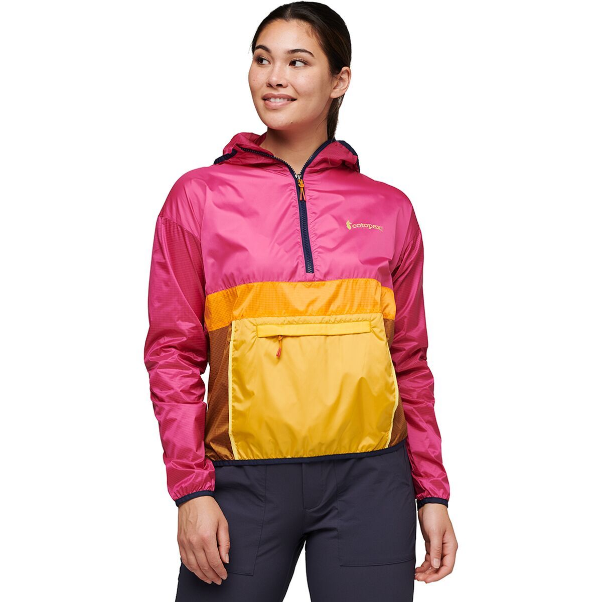 Cotopaxi Teca Half-Zip Windbreaker - Women's Pop, M