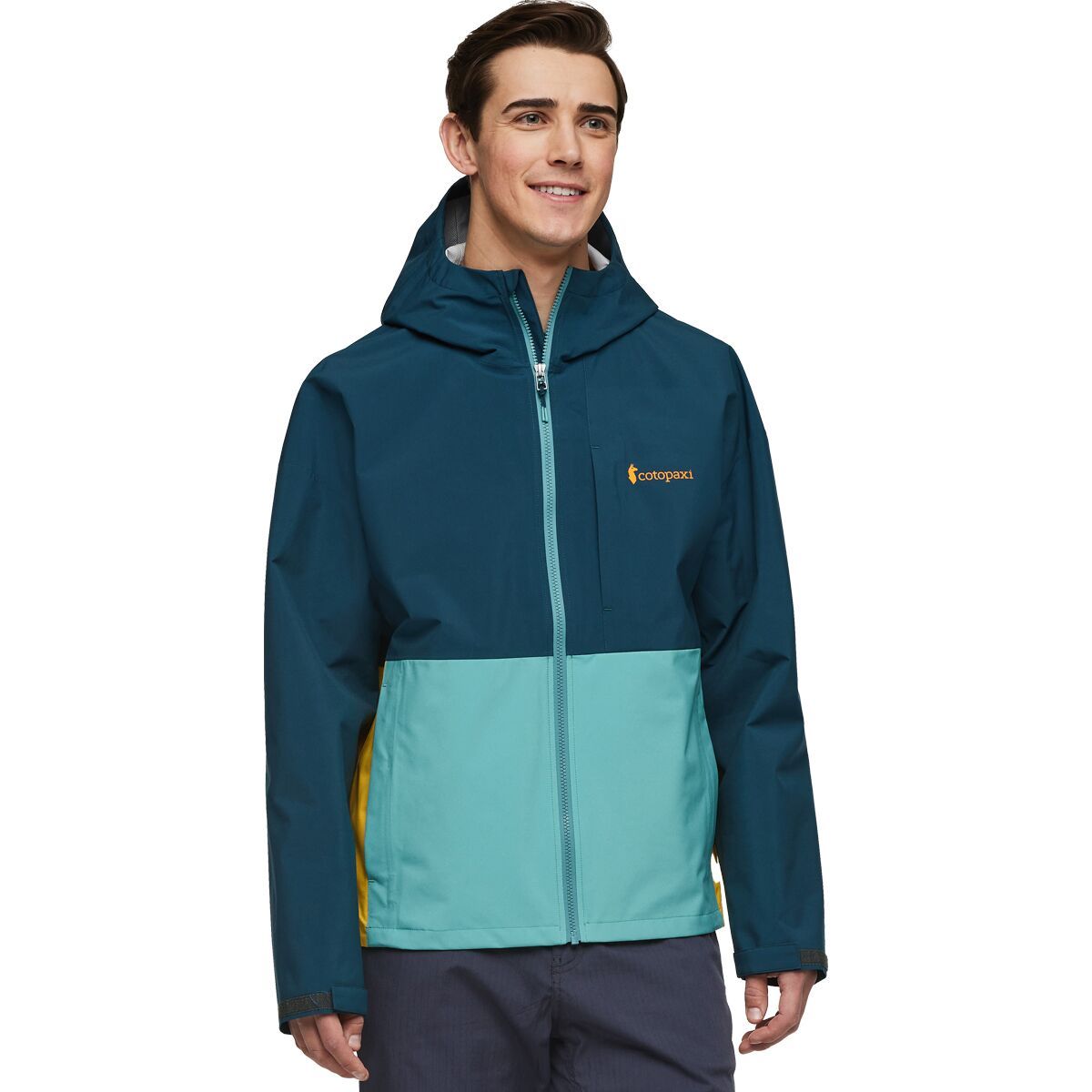Cotopaxi Cielo Rain Jacket - Men's Abyss/Coastal, XL