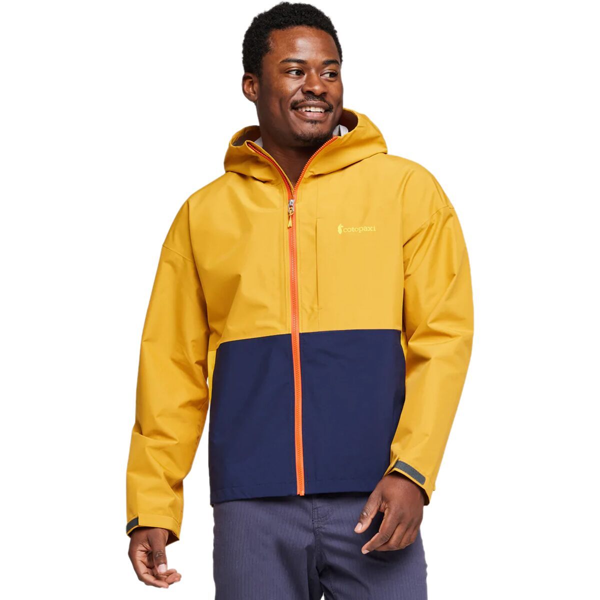 Cotopaxi Cielo Rain Jacket - Men's Amber, XXL