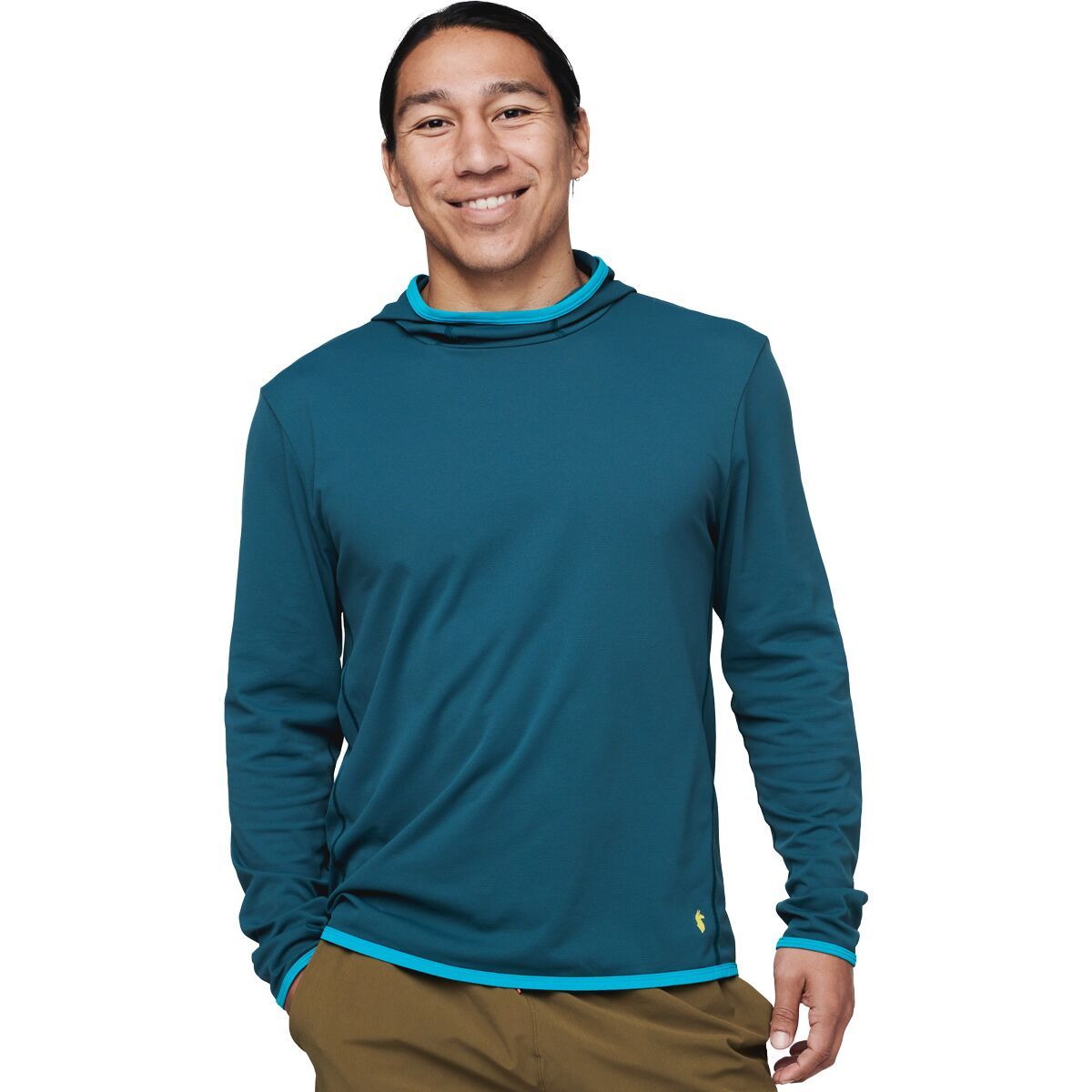 Cotopaxi Sombra Sun Hoodie - Men's Deep Ocean, XL