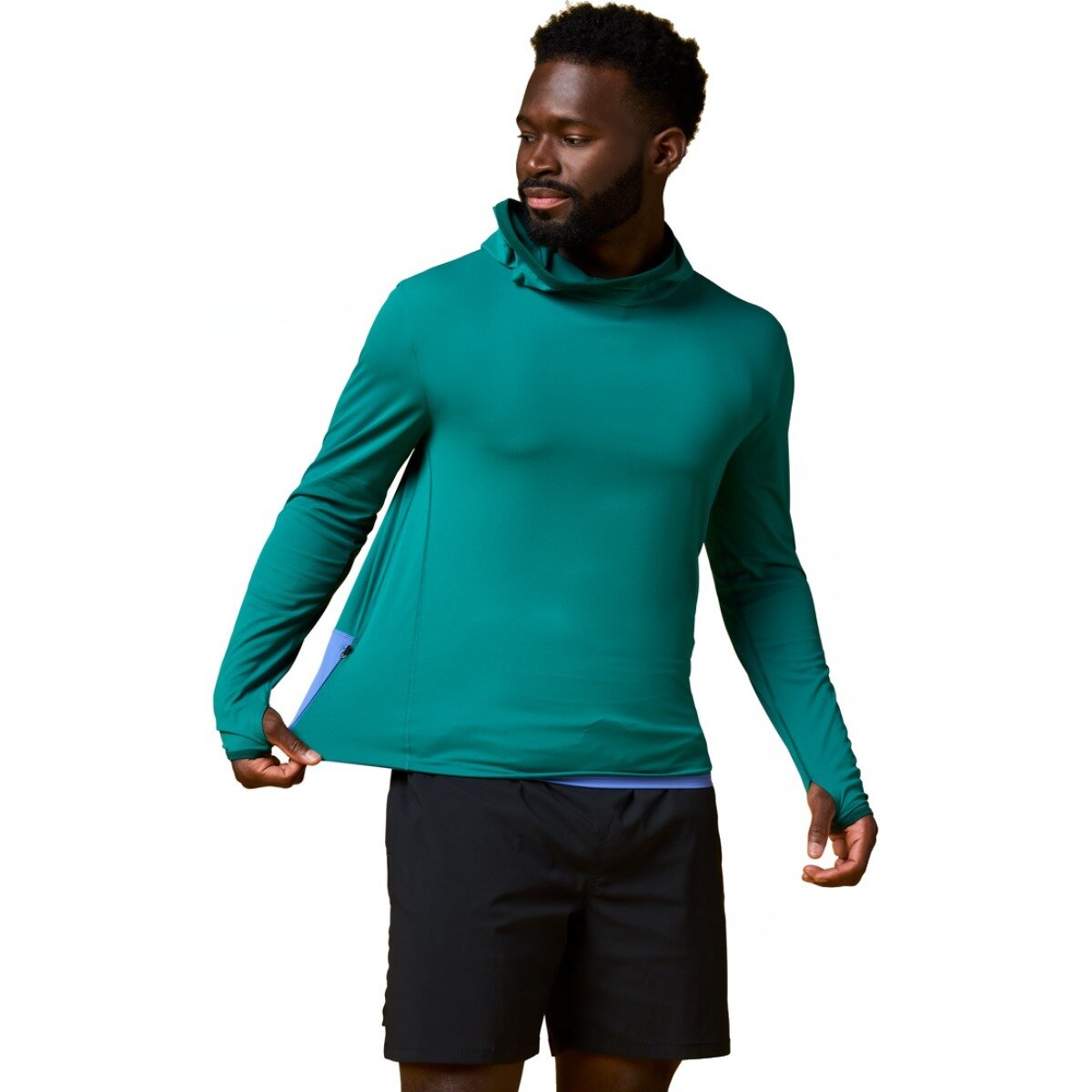 Image of Cotopaxi Sombra Sun Hoodie - Men's Malachite, XXL