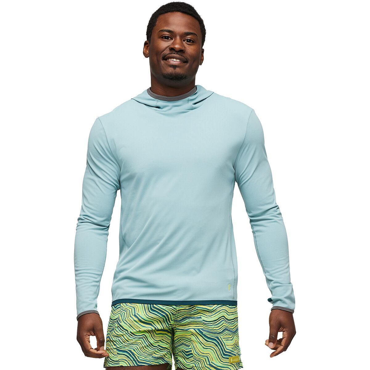 Cotopaxi Sombra Sun Hoodie - Men's Sea Spray, L