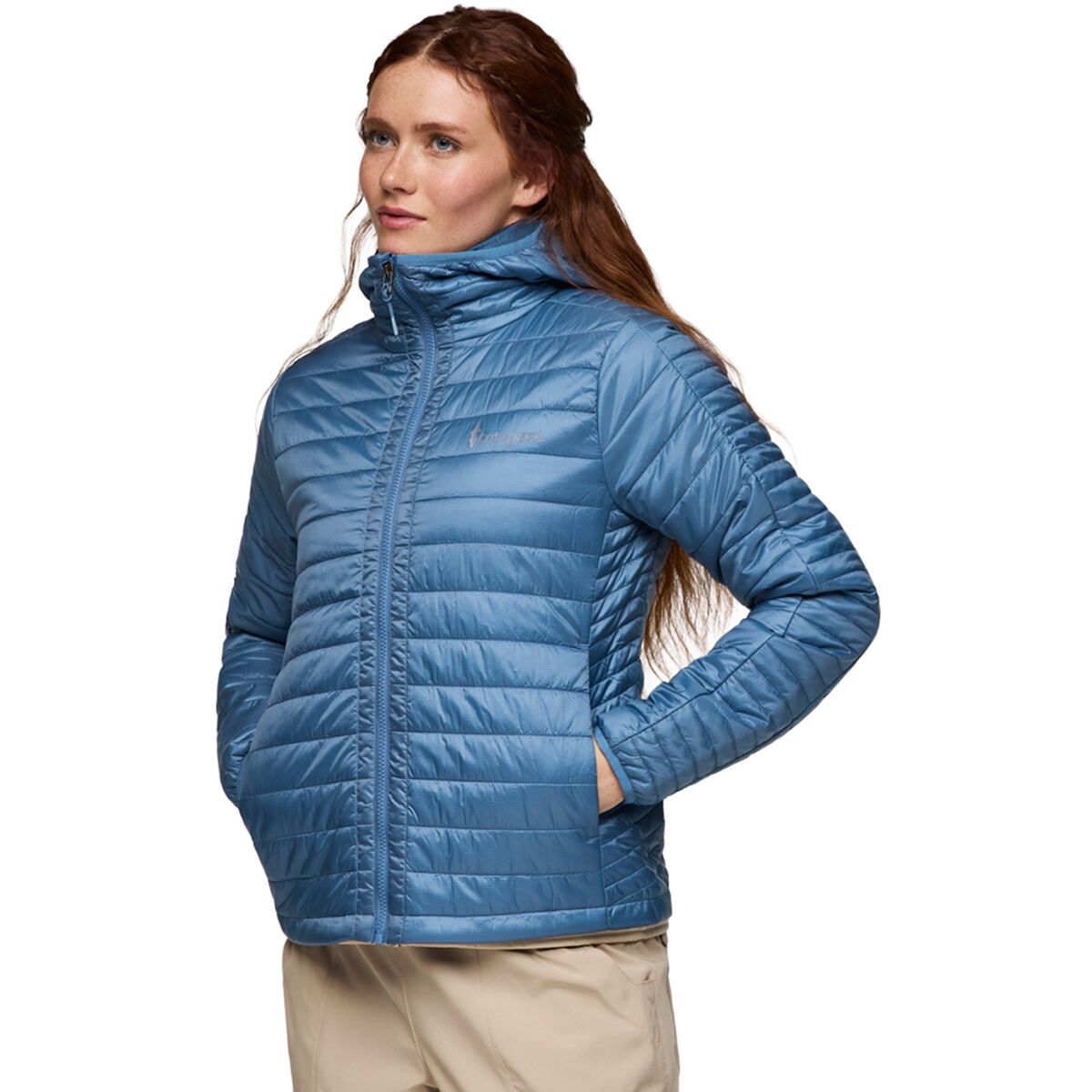 Image of Cotopaxi Capa Insulated Hooded Jacket - Women's Fjord, XL