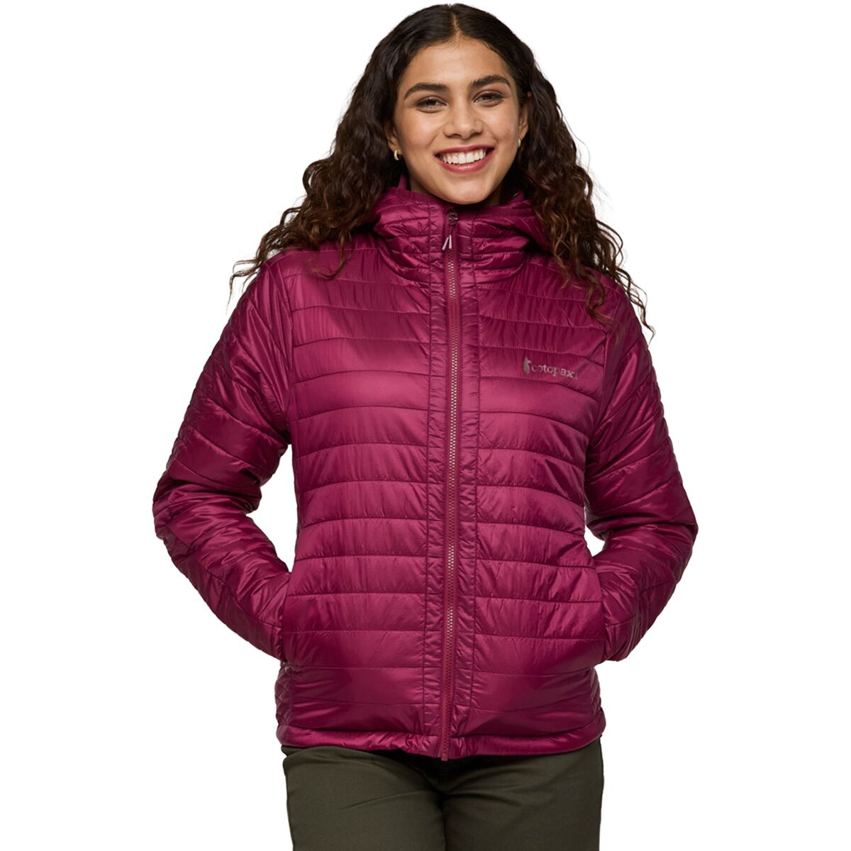 Image of Cotopaxi Capa Insulated Hooded Jacket - Women's Jam, L