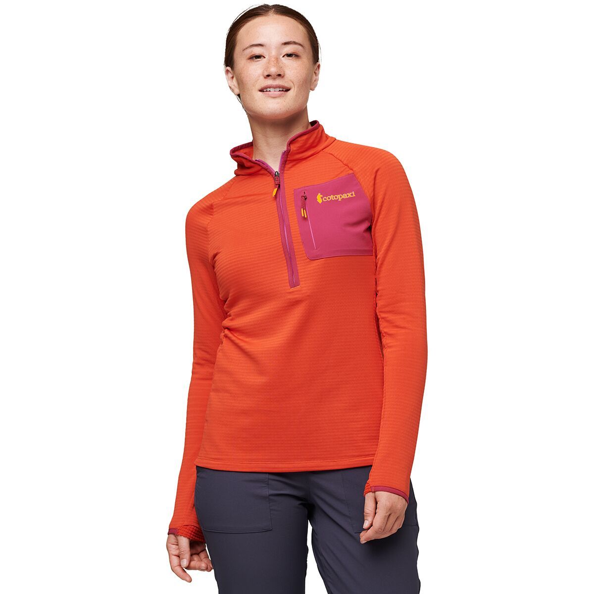 Cotopaxi Otero Fleece 1/2-Zip Pullover - Women's Canyon, XS