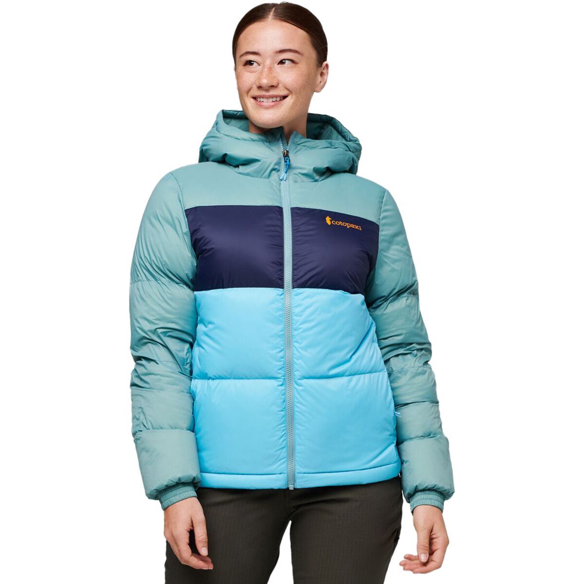 Cotopaxi Solazo Hooded Down Jacket - Women's Bluegrass/Blue Sky, S