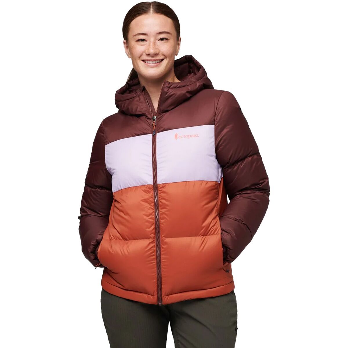 Cotopaxi Solazo Hooded Down Jacket - Women's Chestnut/Spice, S