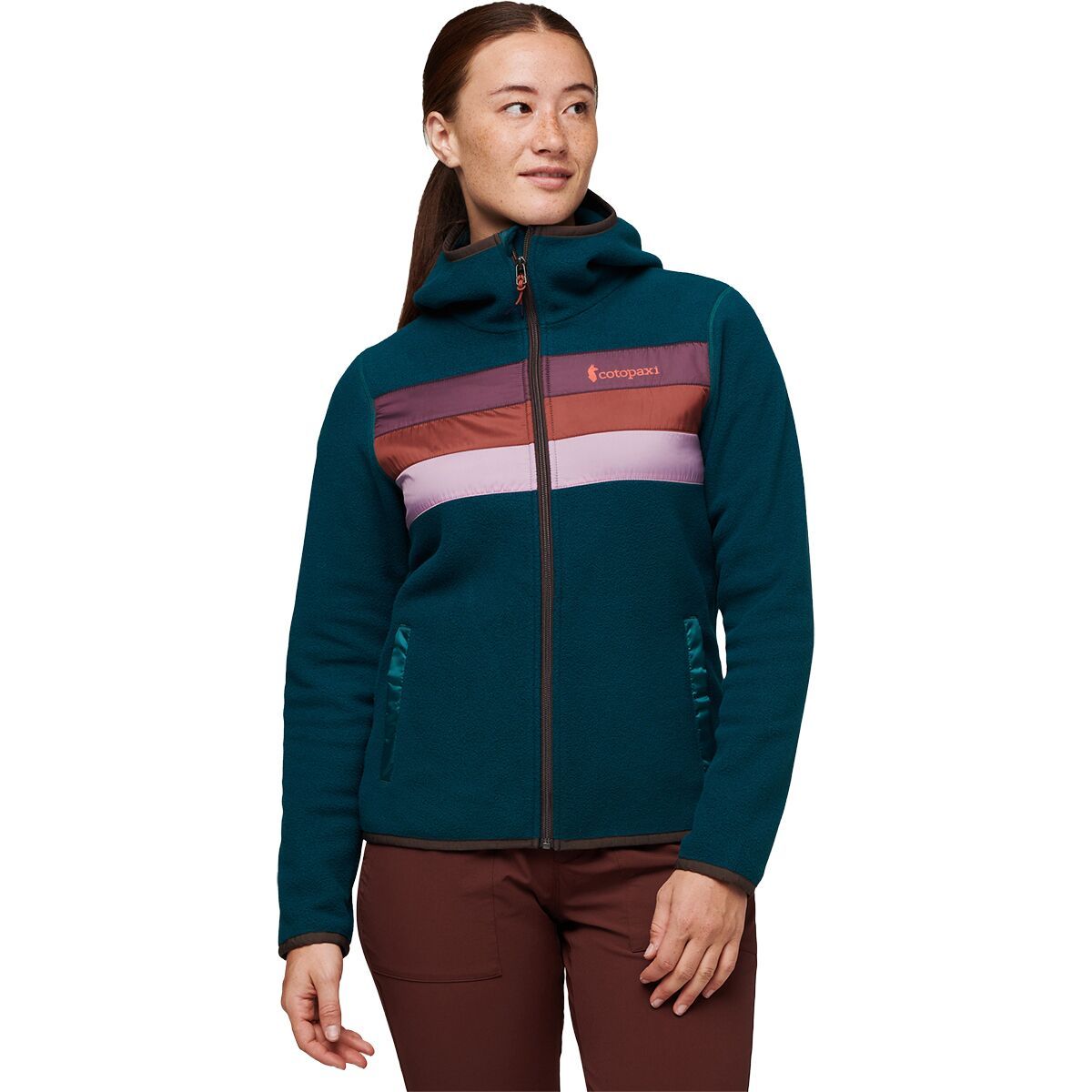 Cotopaxi Teca Fleece Hooded Full-Zip Jacket - Women's Dragons Exist, M