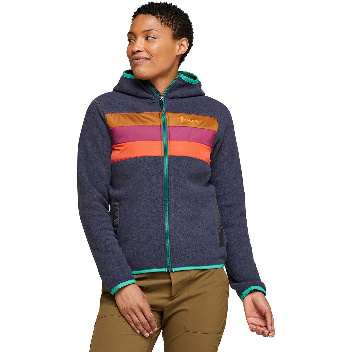 Cotopaxi Teca Fleece Hooded Full-Zip Jacket - Women's Saturn, XS