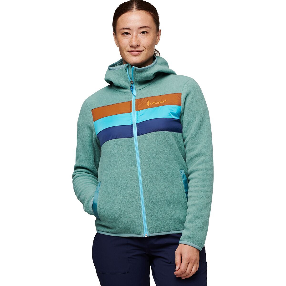 Cotopaxi Teca Fleece Hooded Full-Zip Jacket - Women's Watercolor, XXL