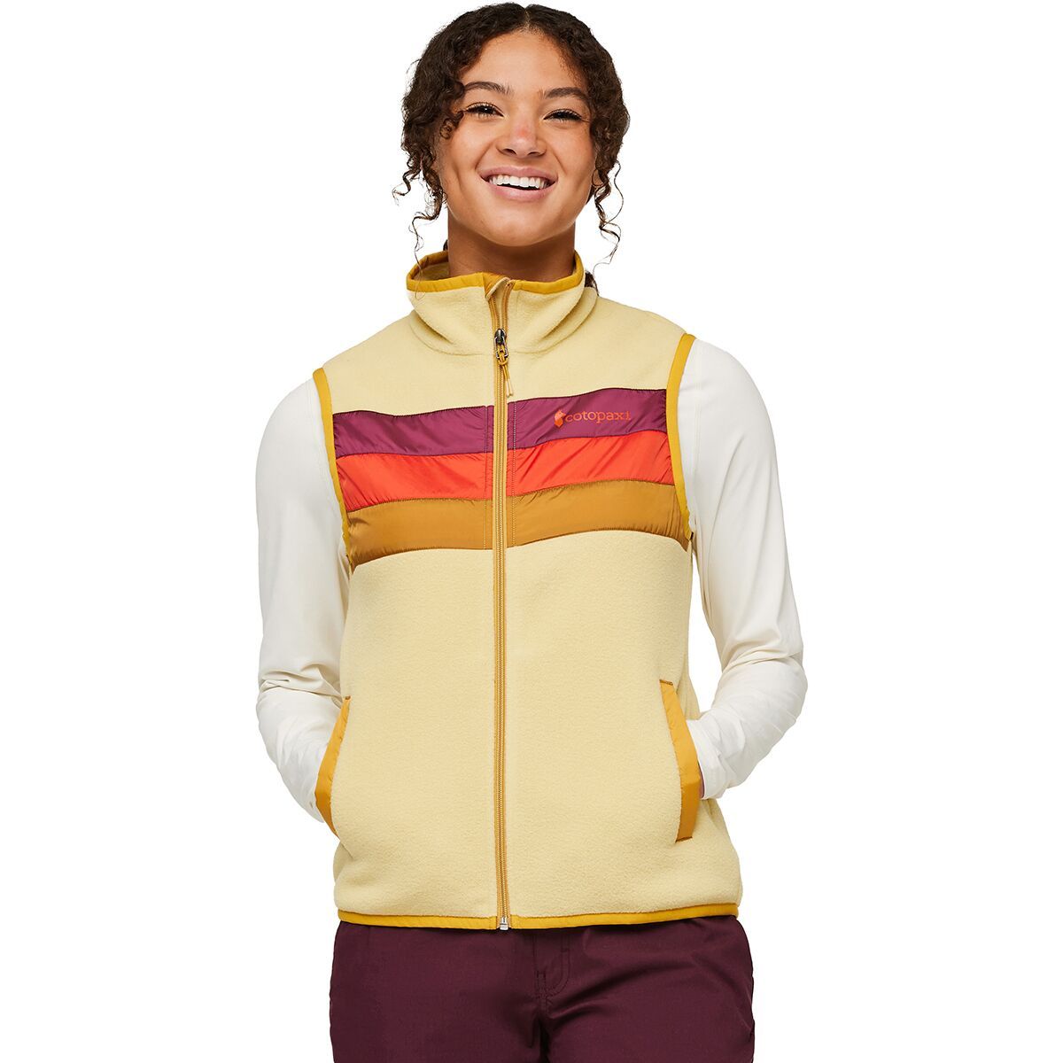 Cotopaxi Teca Fleece Vest - Women's Star Light, XXS