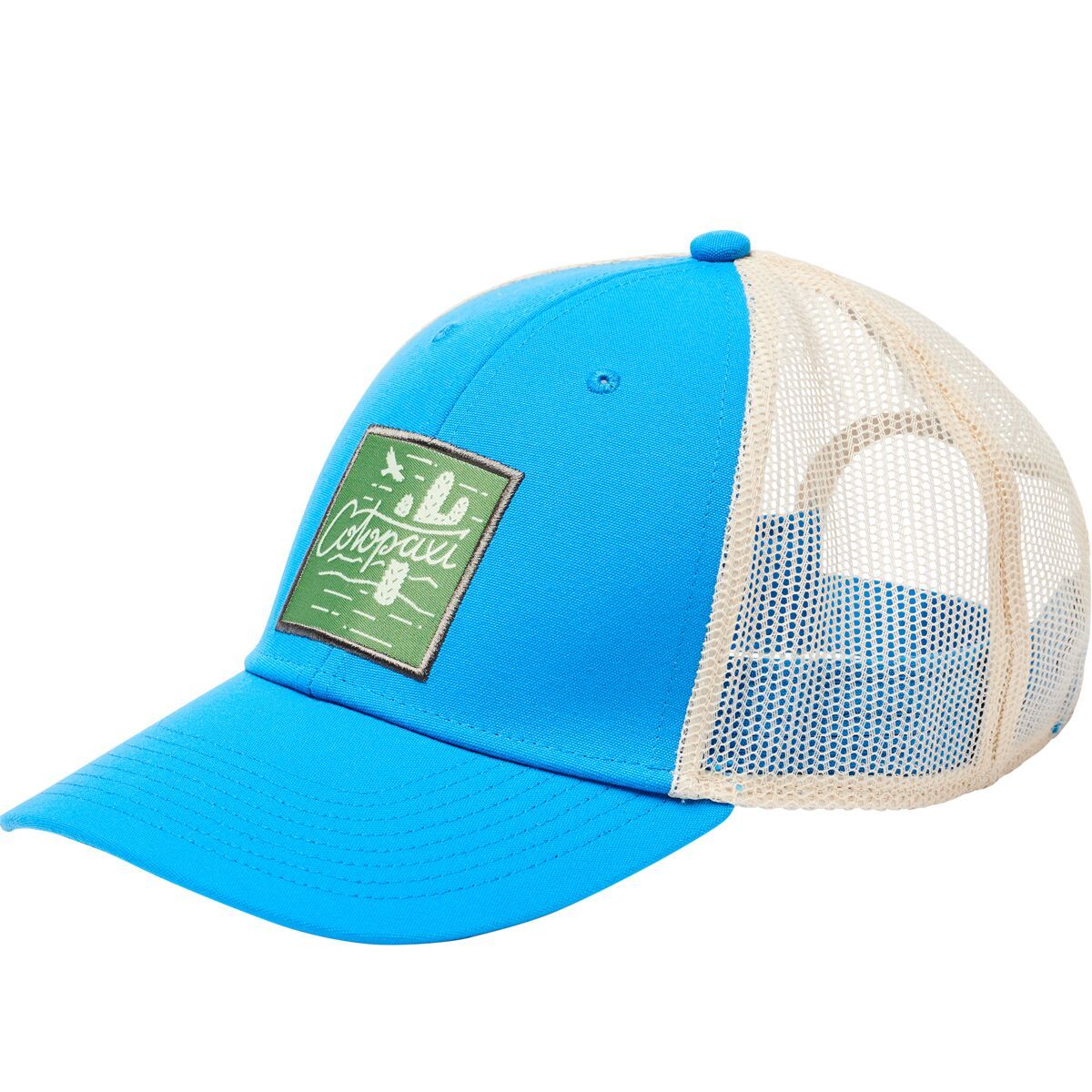 Cotopaxi Hello Cactus Trucker Hat Saltwater, One Size