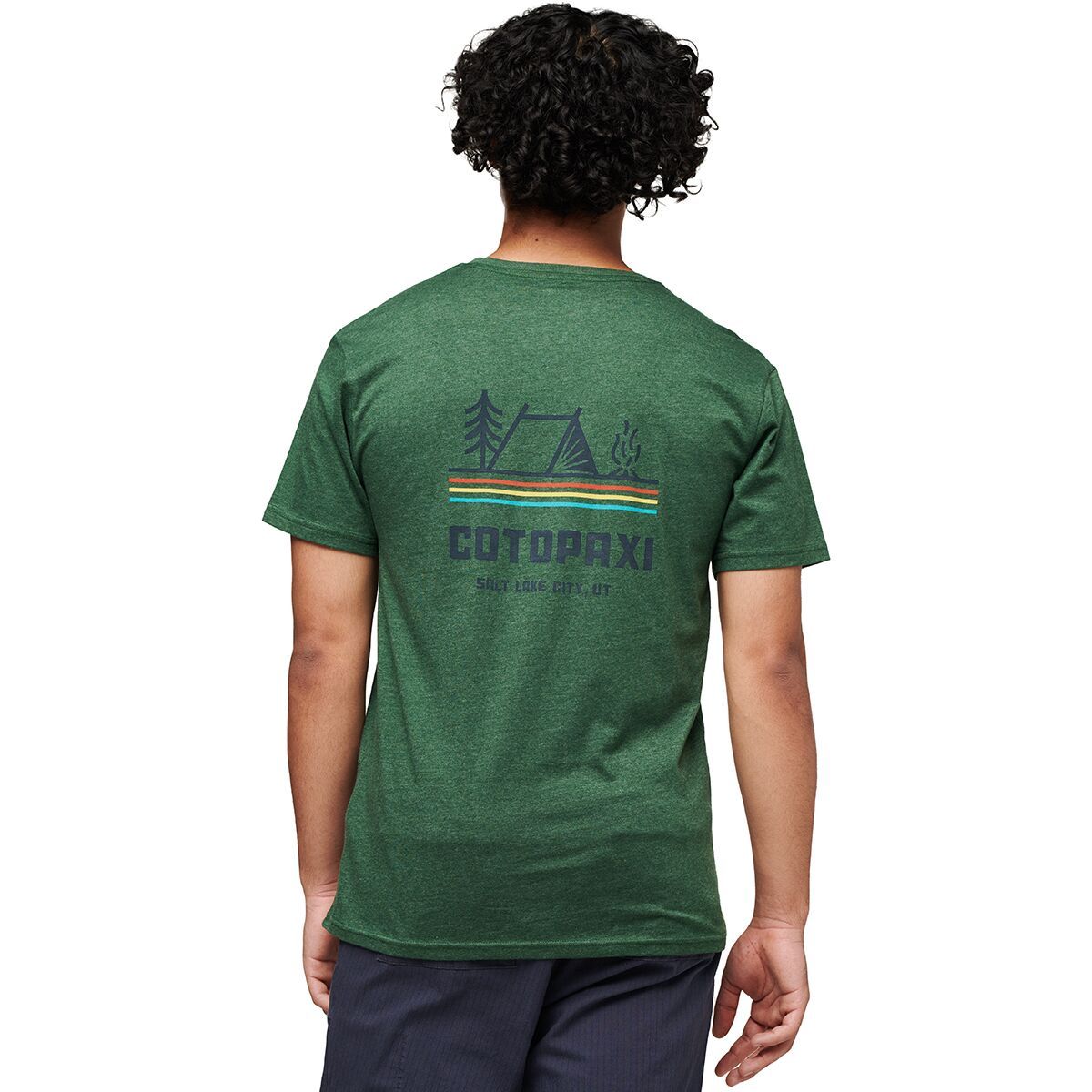 Cotopaxi Camp Life T-Shirt - Men's Forest, XL
