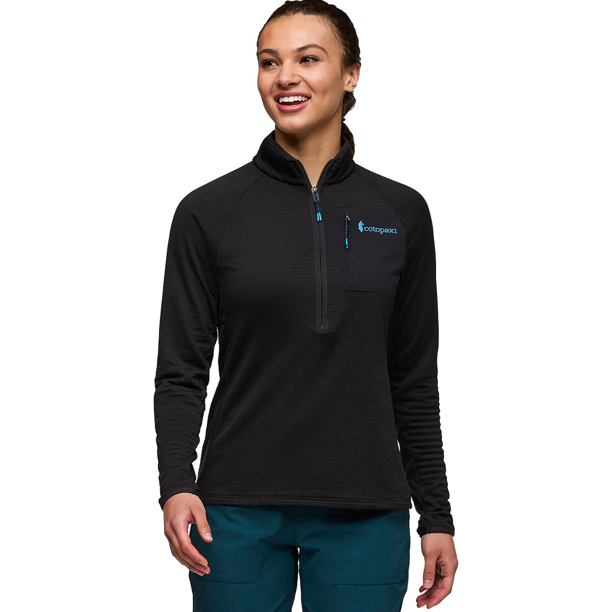 Cotopaxi Cotopaxi Otero Fleece Half-Zip Pullover - Men's Cotopaxi Black, S