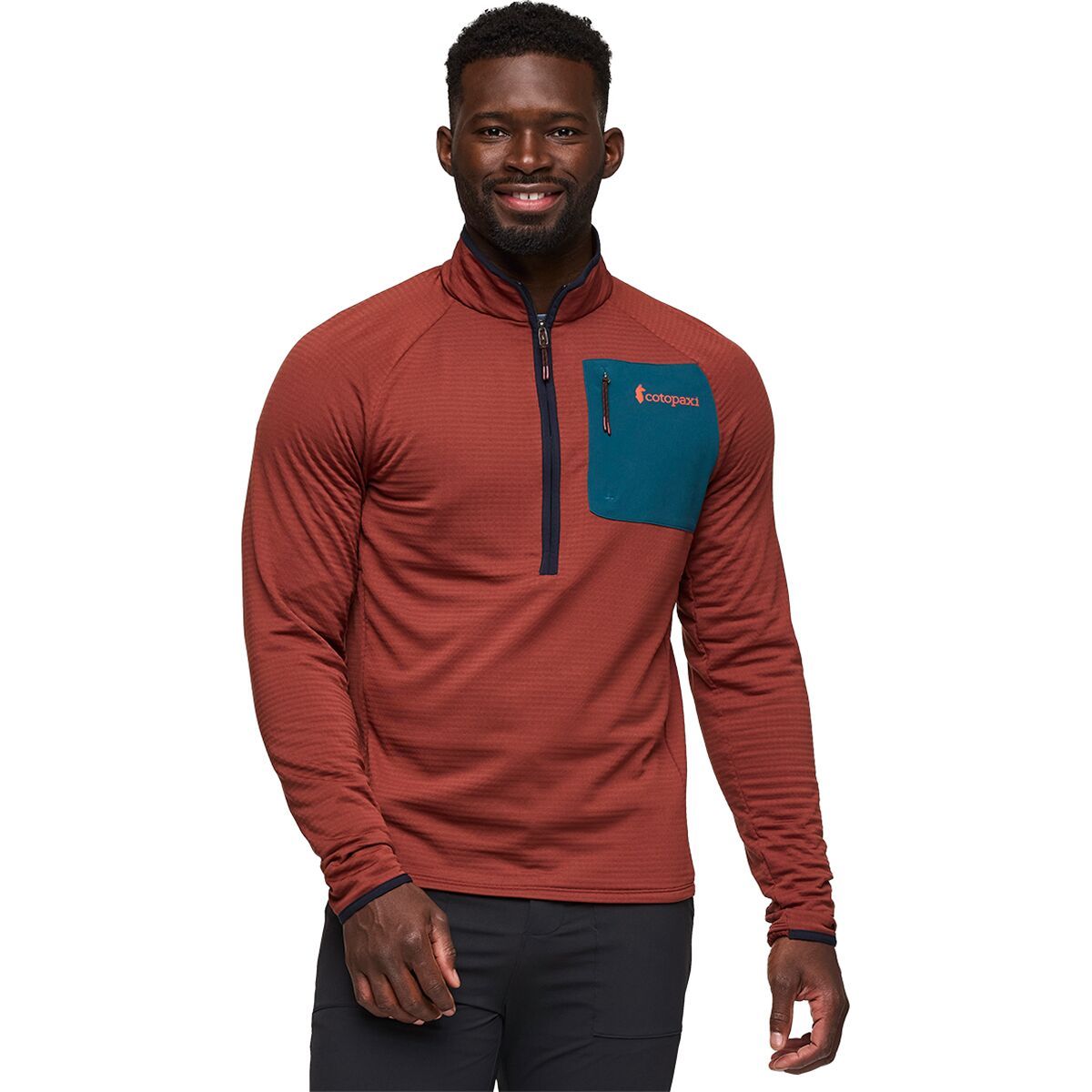 Cotopaxi Otero Fleece Half-Zip Pullover - Men's Rusty, XL