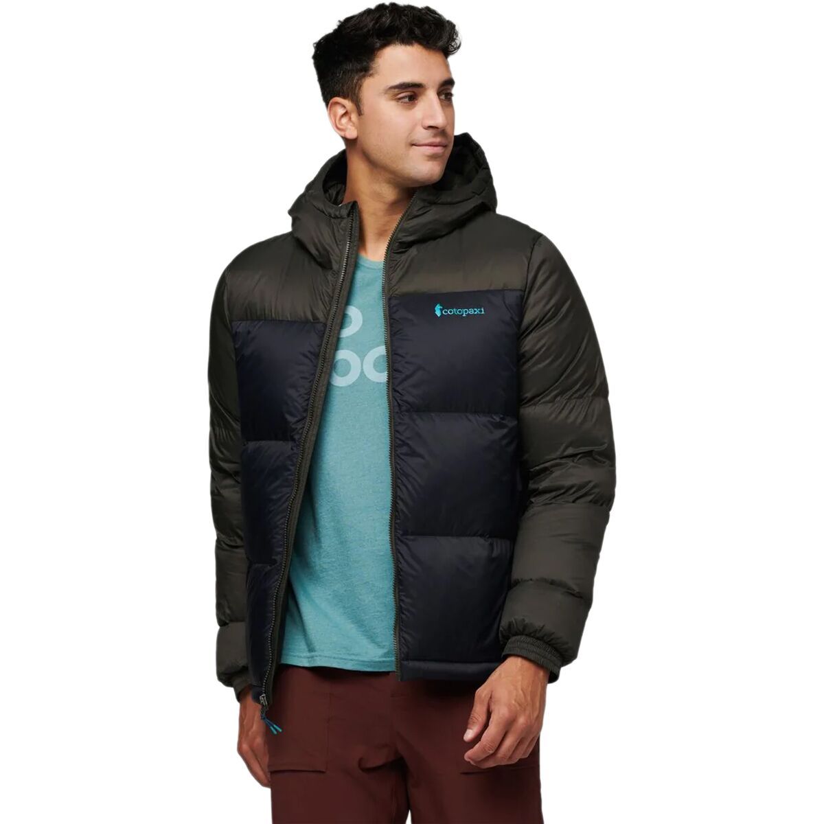 Cotopaxi Solazo Hooded Down Jacket - Men's Iron & Black, S