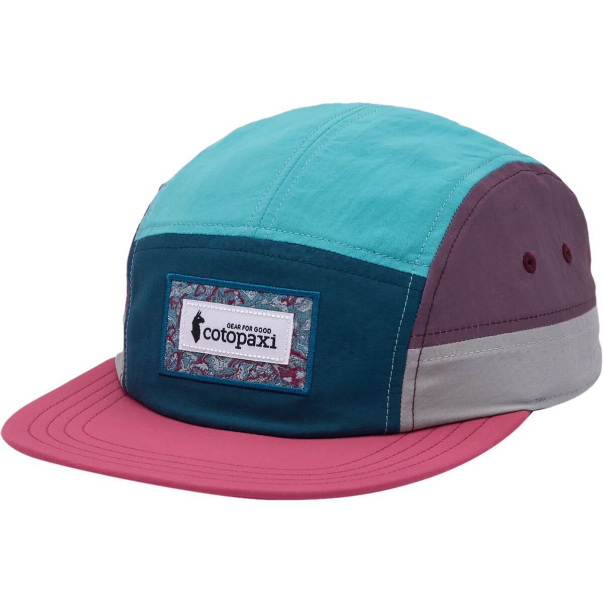 Cotopaxi Altitude Tech 5-Panel Hat Abyss/Sangria, One Size