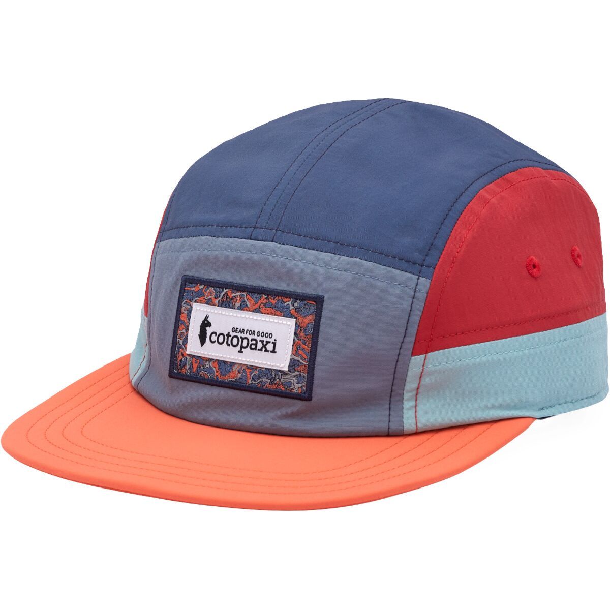 Cotopaxi Altitude Tech 5-Panel Hat Tempest/Hot Punch, One Size