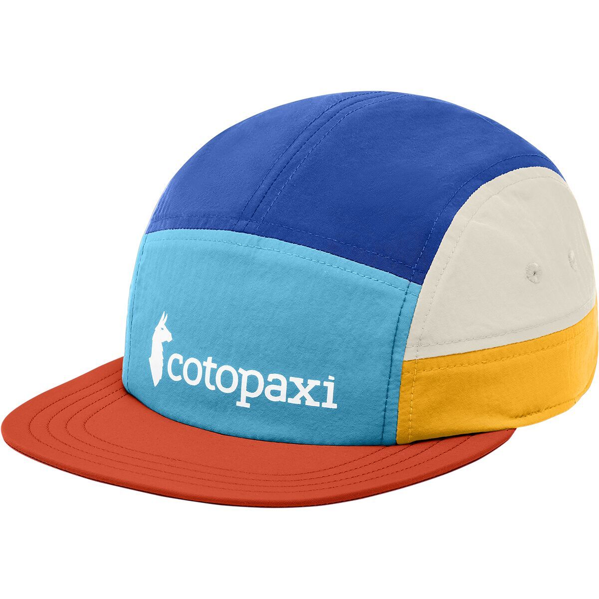 Cotopaxi Cotopaxi Tech 5-Panel Hat Blue Sky and Canyon, One Size