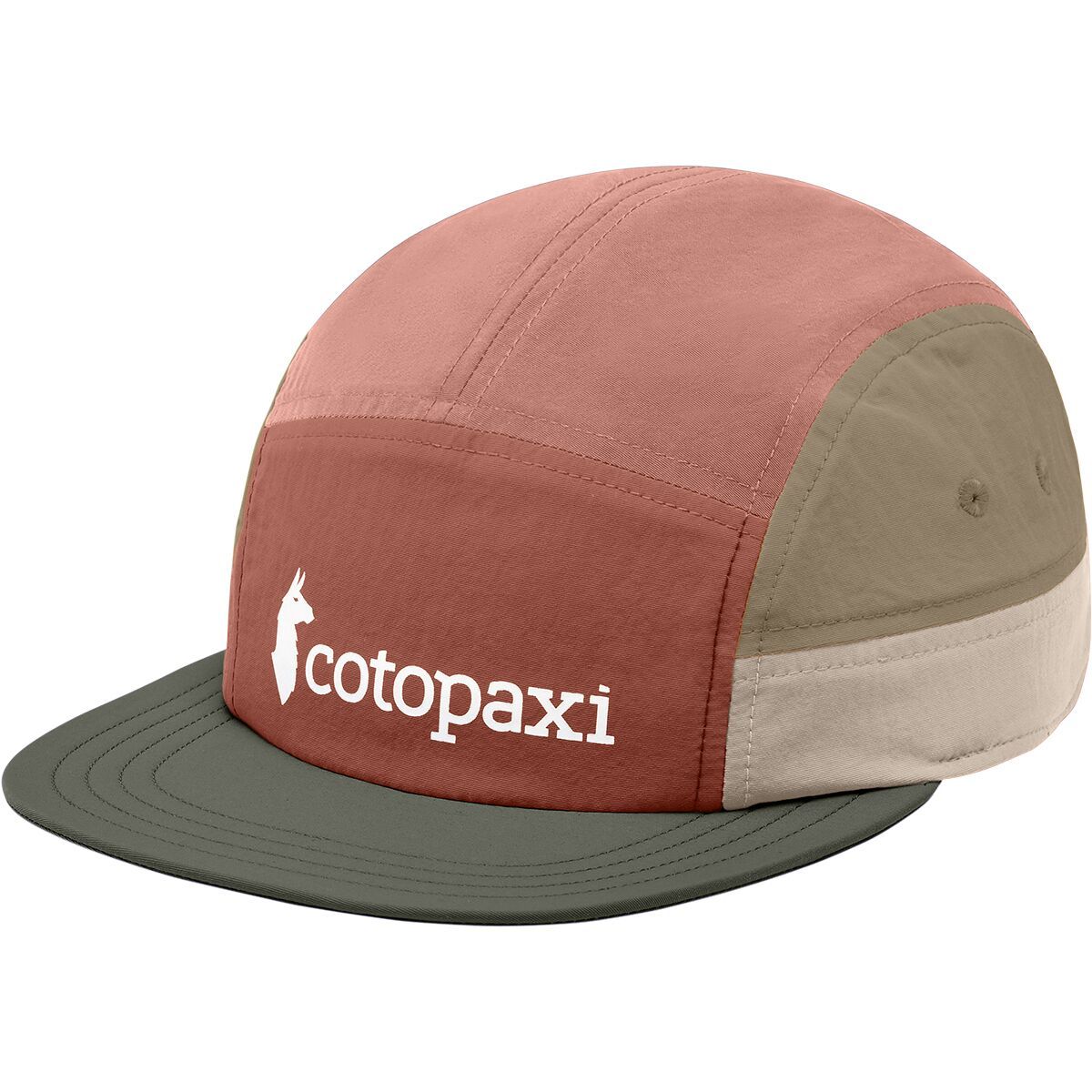 Cotopaxi Cotopaxi Tech 5-Panel Hat Faded Brick/Fatigue, One Size