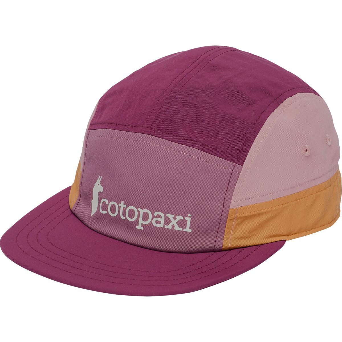 Image of Cotopaxi Cotopaxi Tech 5-Panel Hat Fig And Jam, One Size