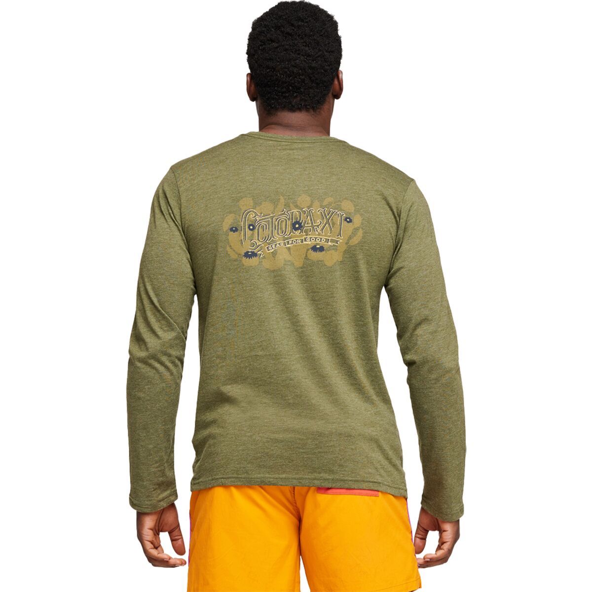 Cotopaxi Cactus Life Long-Sleeve Organic T-Shirt - Men's Pine, XXL