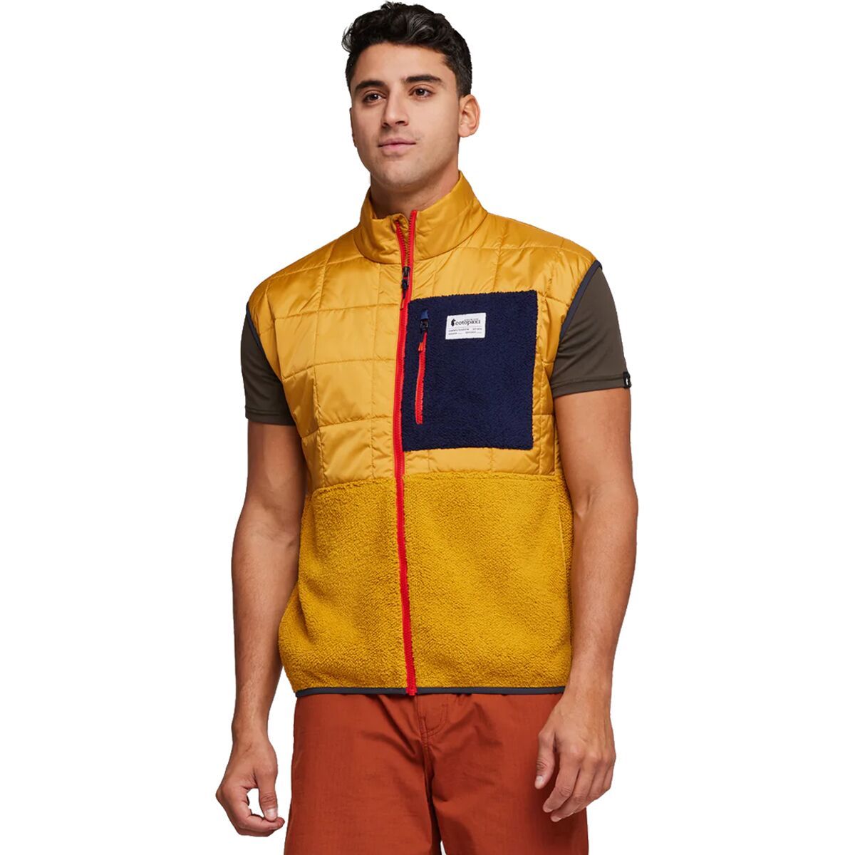 Cotopaxi Trico Hybrid Vest - Men's Amber & Amber, 3XL