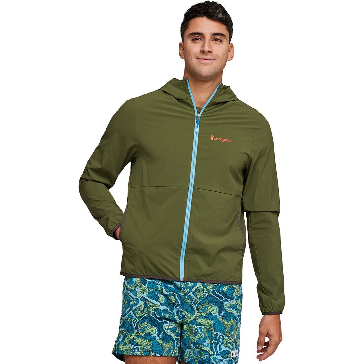 Cotopaxi Vuelta Performance Windbreaker - Men's Pine, M