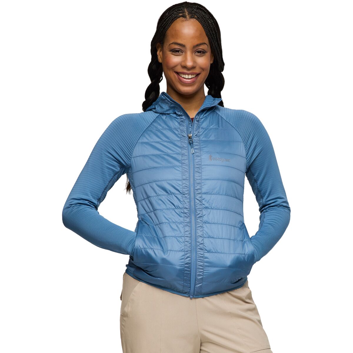 Image of Cotopaxi Capa Hybrid Insulated Hooded Jacket - Women's Fjord, L