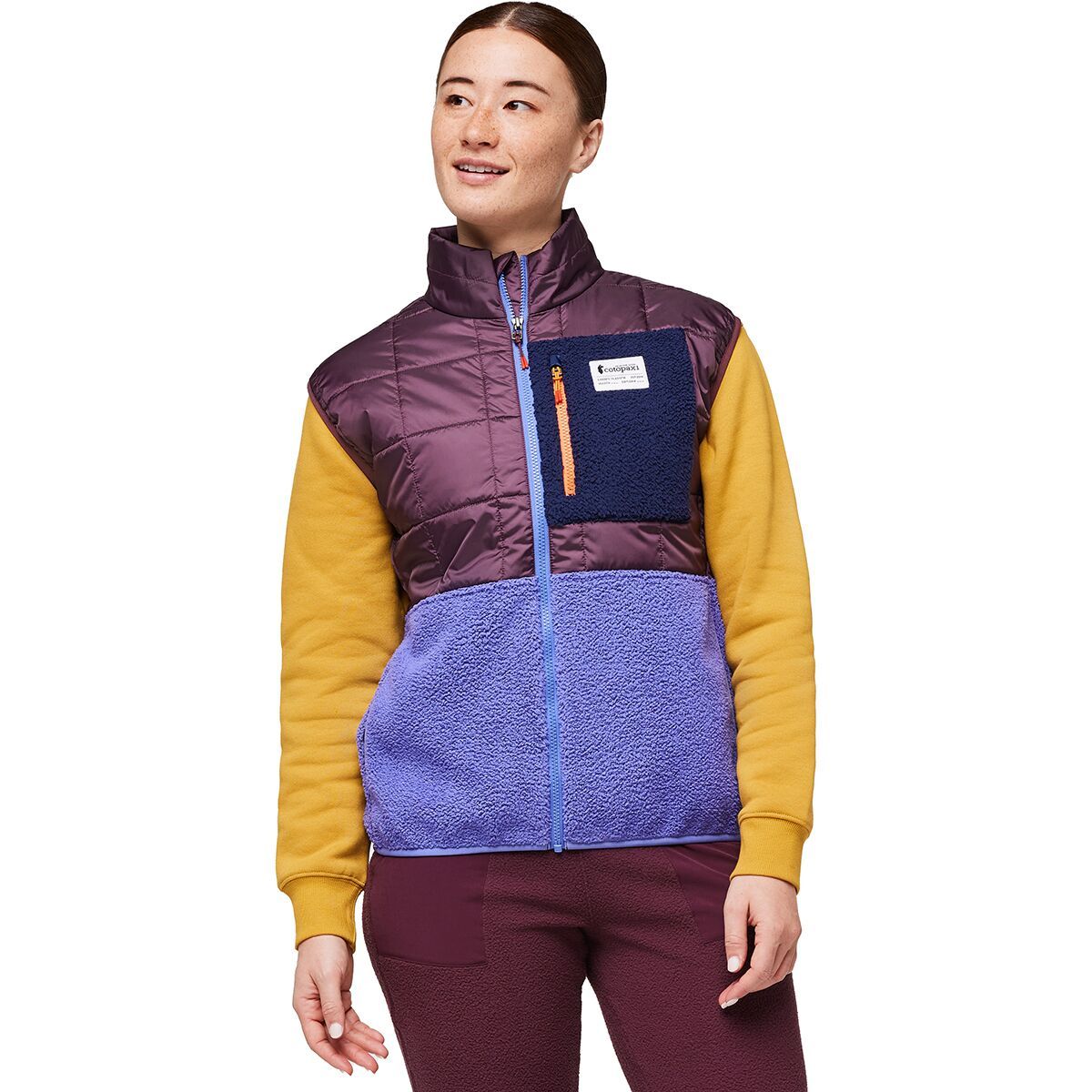 Cotopaxi Trico Hybrid Vest - Women's Wine/Amethyst, L