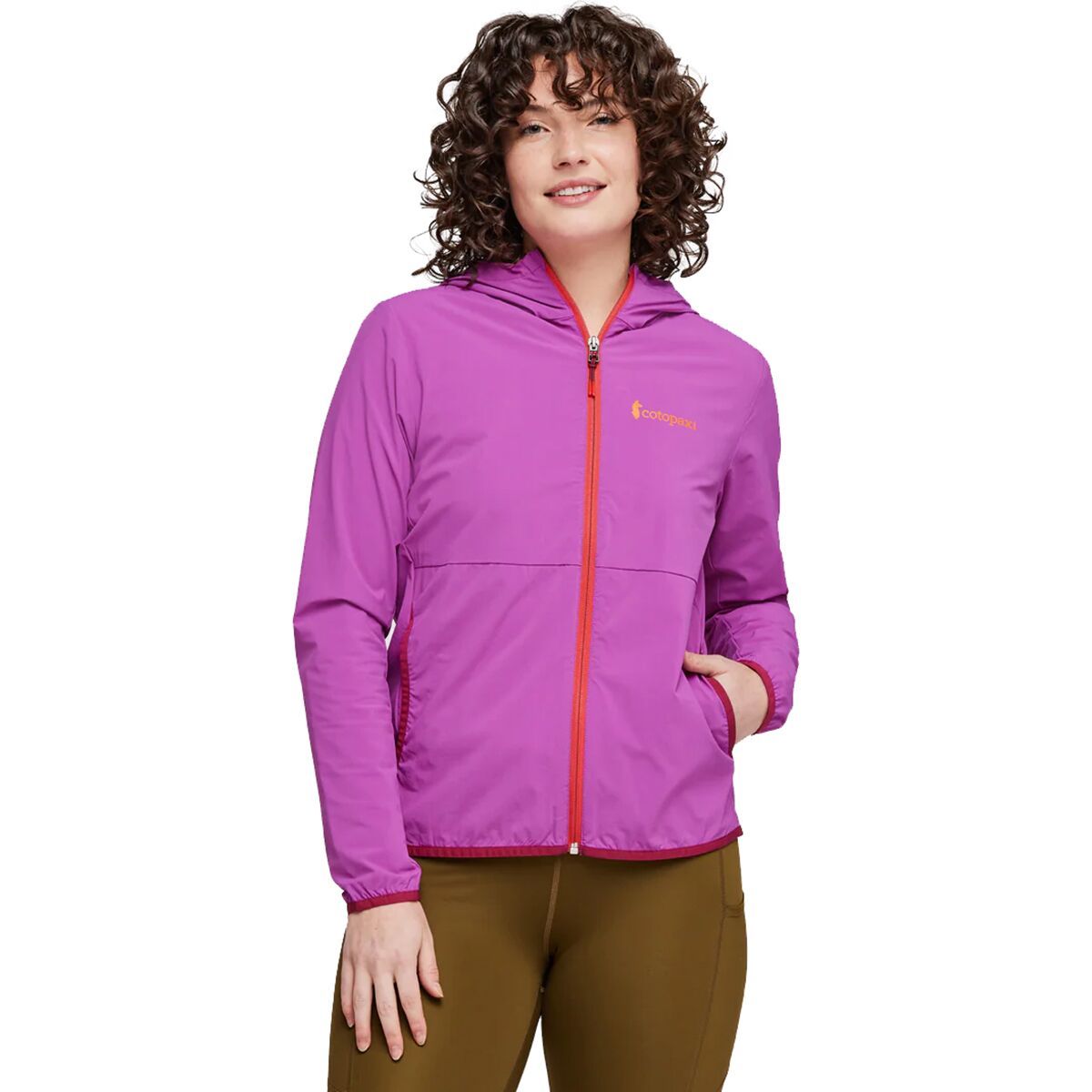 Cotopaxi Vuelta Performance Windbreaker - Women's Foxglove, M