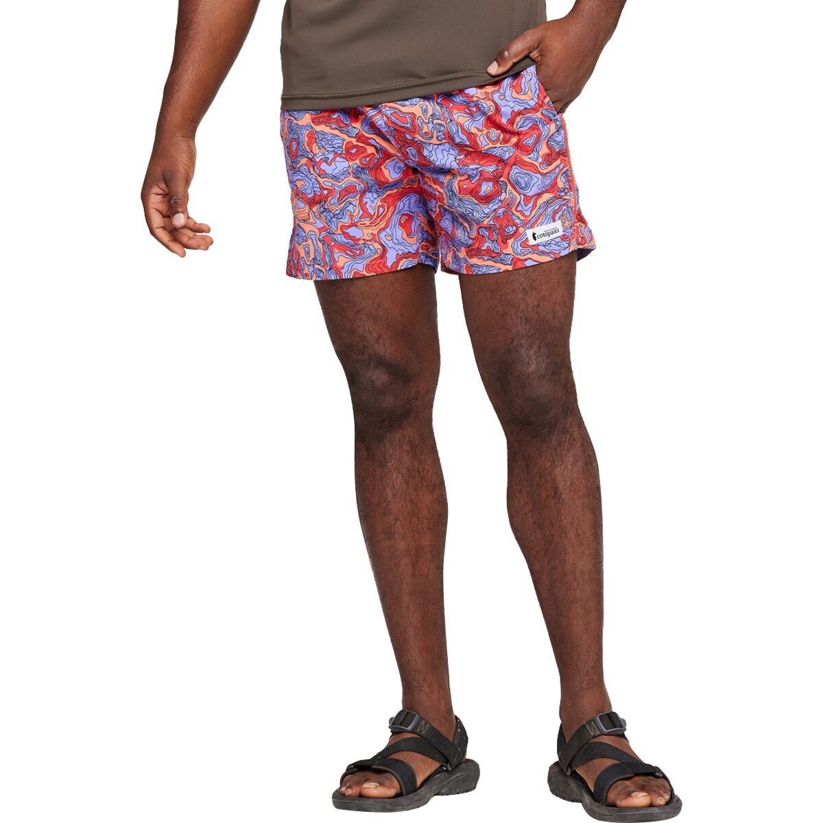 Cotopaxi Brinco Print Short - Men's Amethyst & Canyon, L