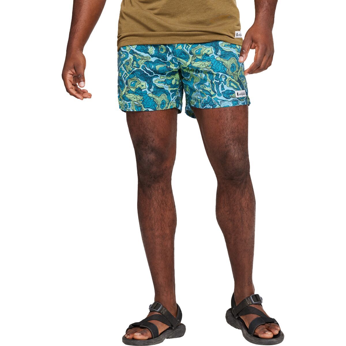 Cotopaxi Brinco Print Short - Men's Gulf & Kelp, XXL