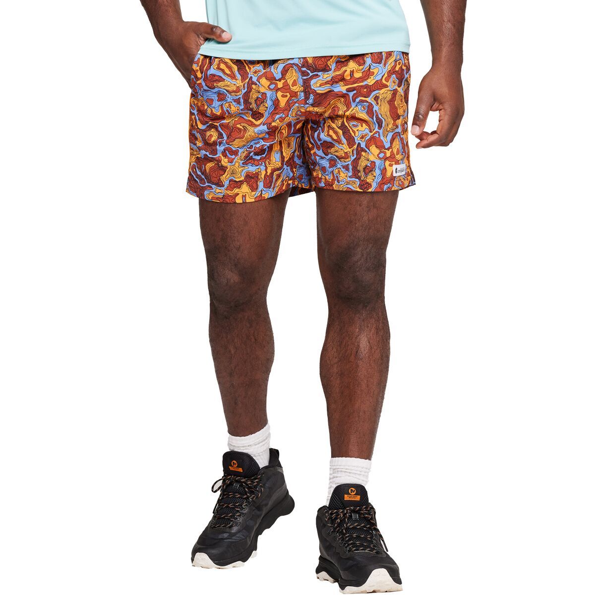 Cotopaxi Brinco Print Short - Men's Spice & Flame, L