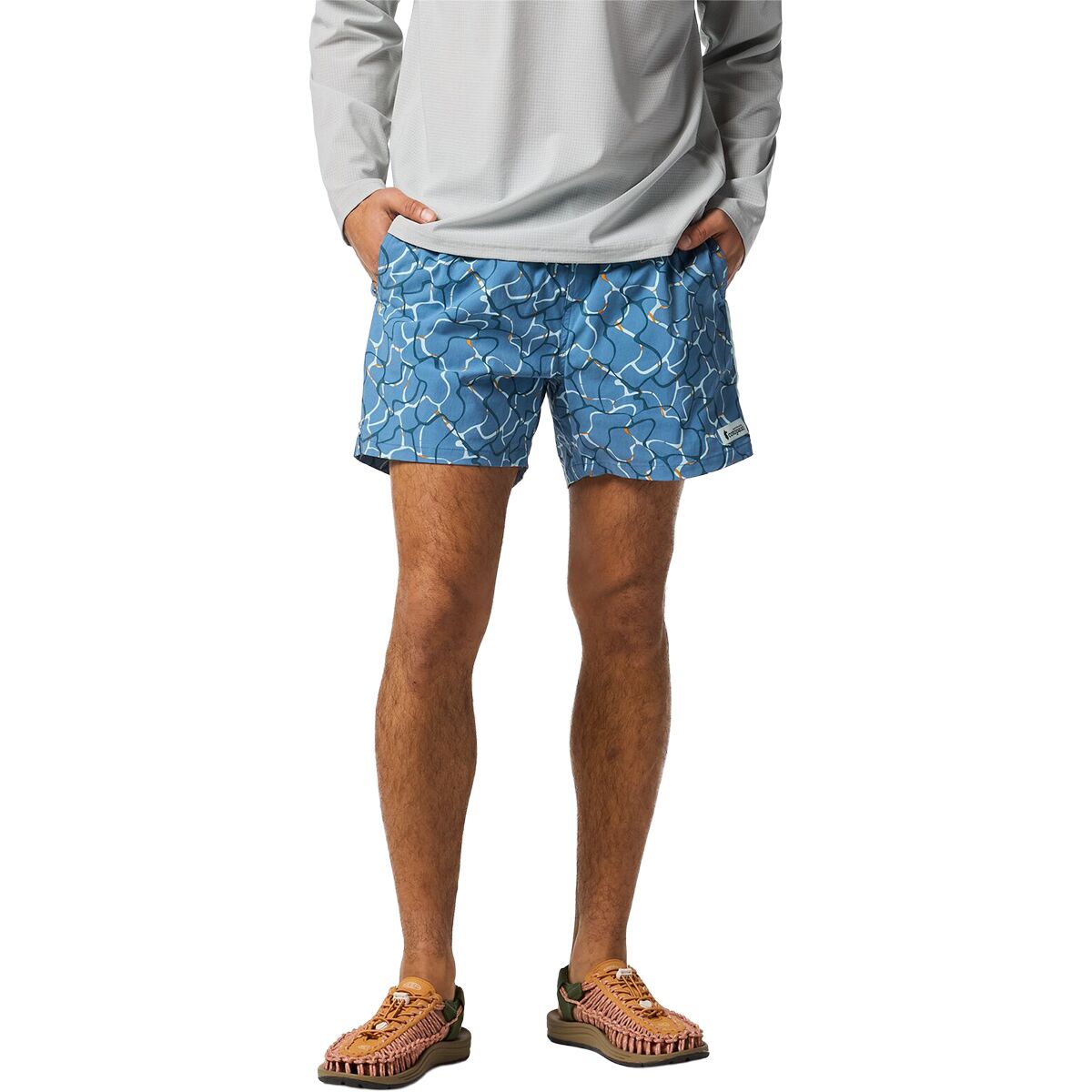 Image of Cotopaxi Brinco Solid Short - Men's Splash Steel Blue, XXL