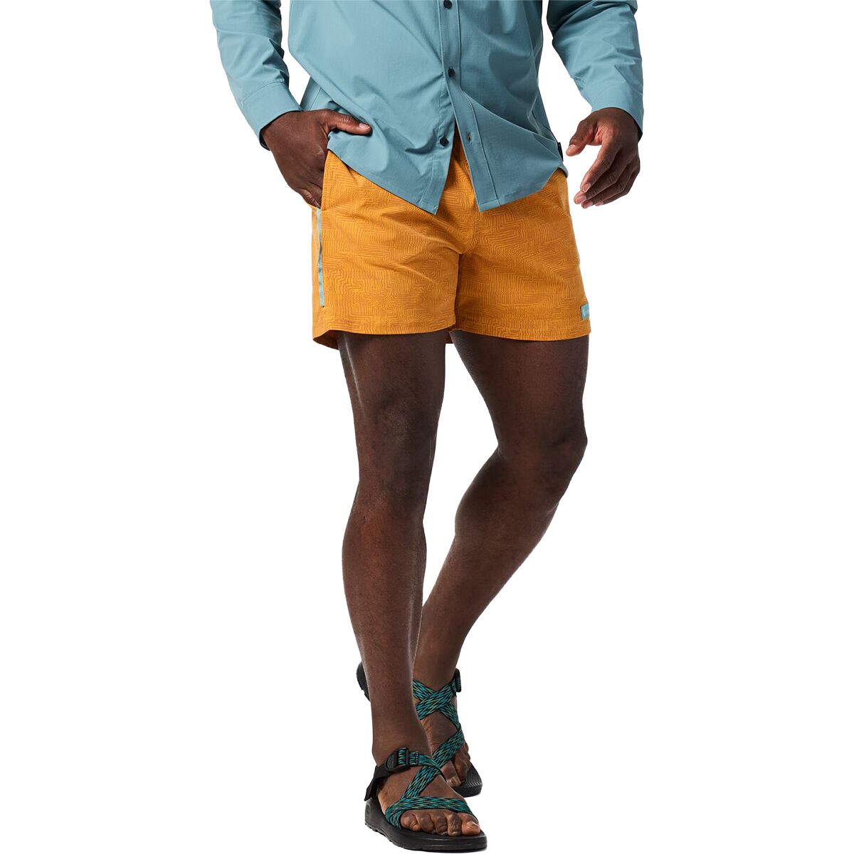 Image of Cotopaxi Brinco Solid Short - Men's Zen Garden Honeycomb, M