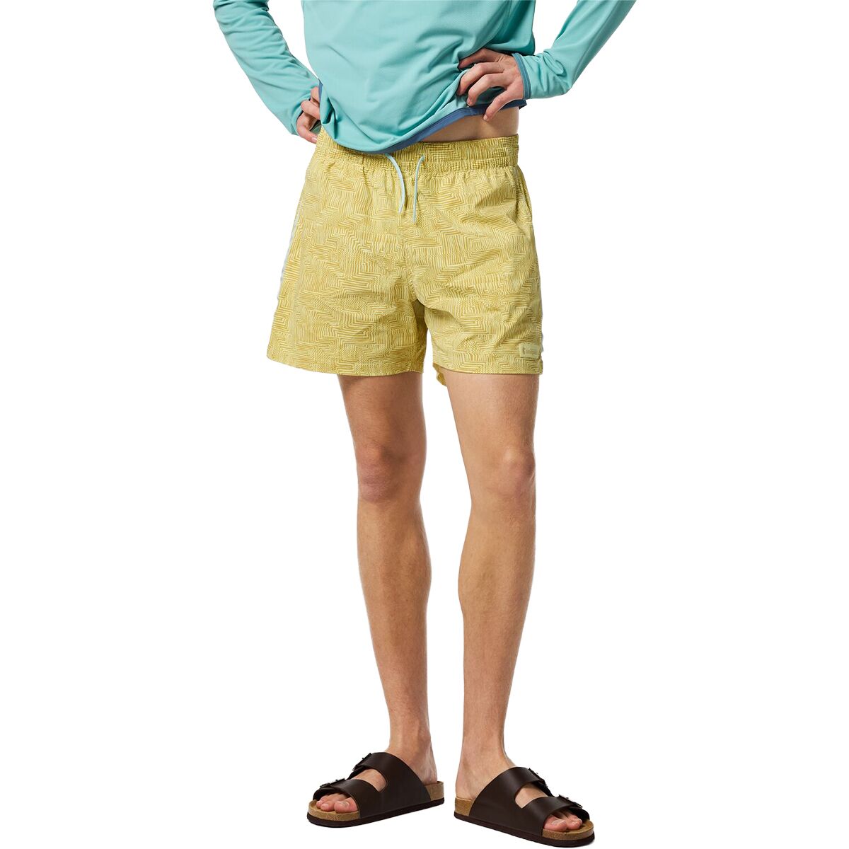 Image of Cotopaxi Brinco Solid Short - Men's Zen Garden Honeydew, S