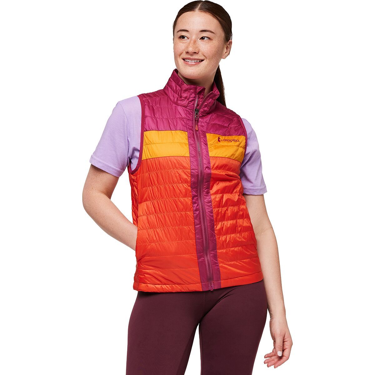 Cotopaxi Capa Insulated Vest - Women's Raspberry/Canyon, M