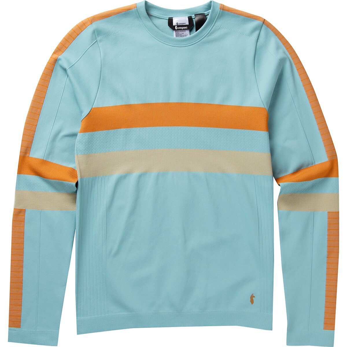 Cotopaxi Debajo Seamless Baselayer Crew - Women's Bluebird Stripes, XL