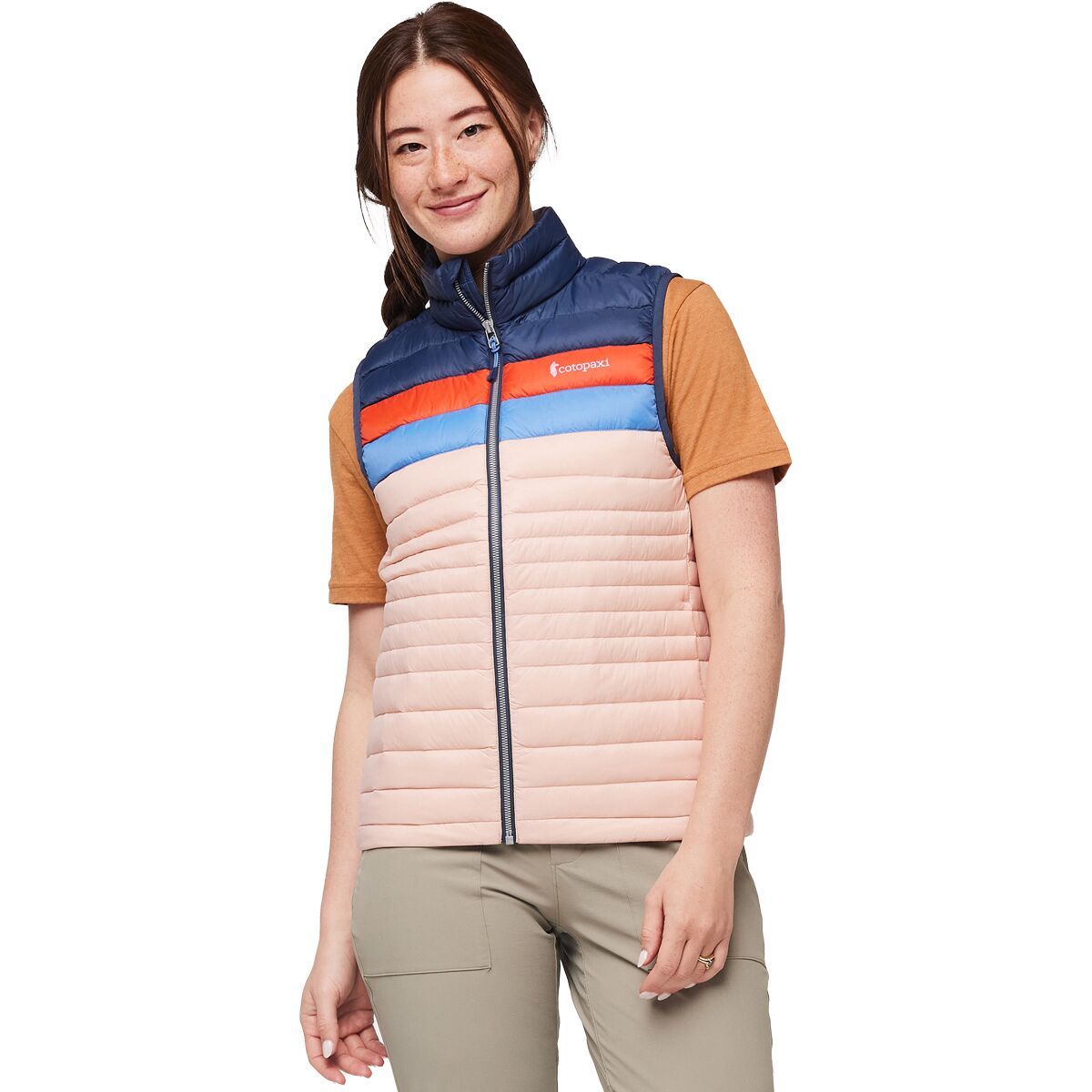 Cotopaxi Fuego Down Vest - Plus Size - Women's Ink/Rosewood, 3X