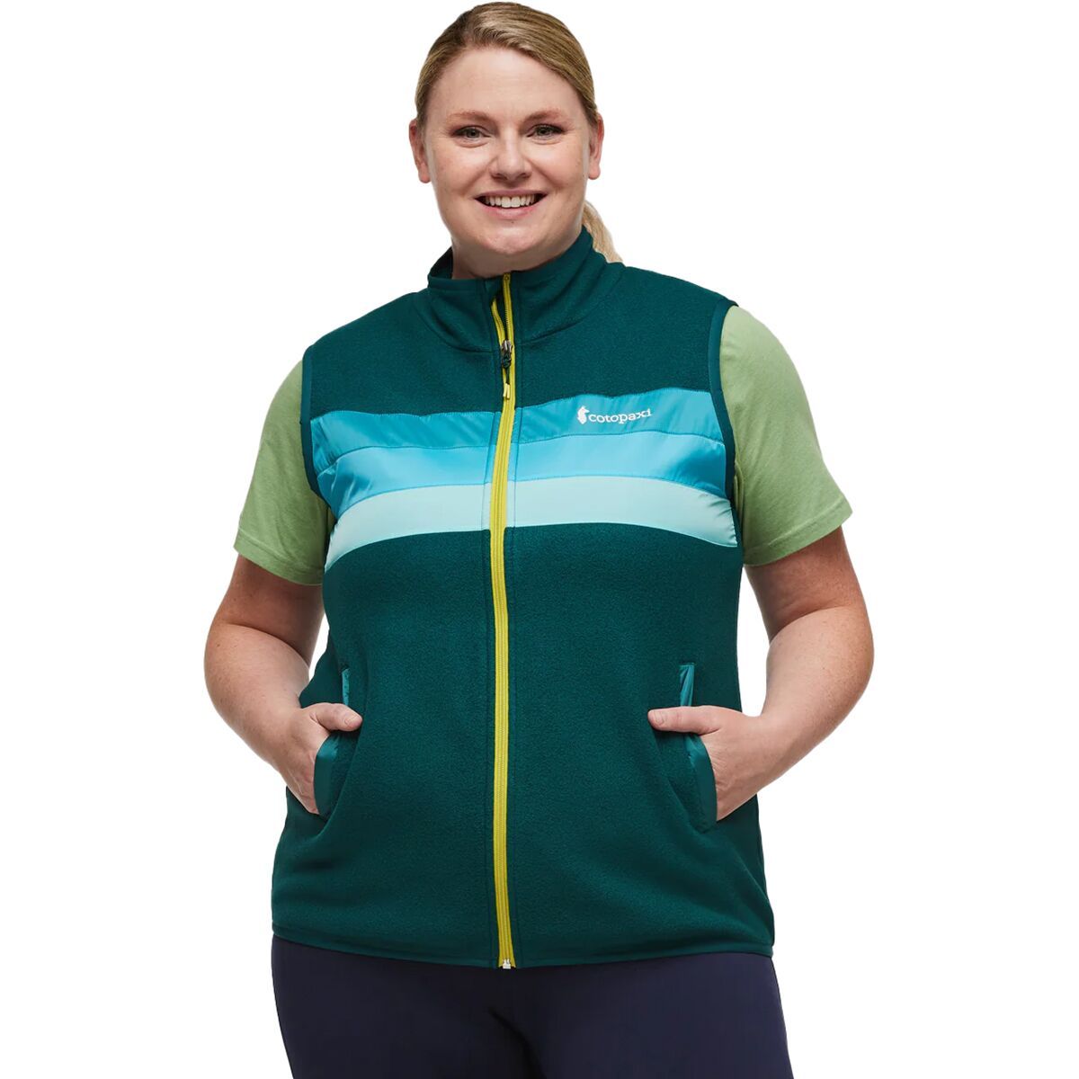 Cotopaxi Teca Fleece Vest - Plus Size - Women's Grand Isle, 4X