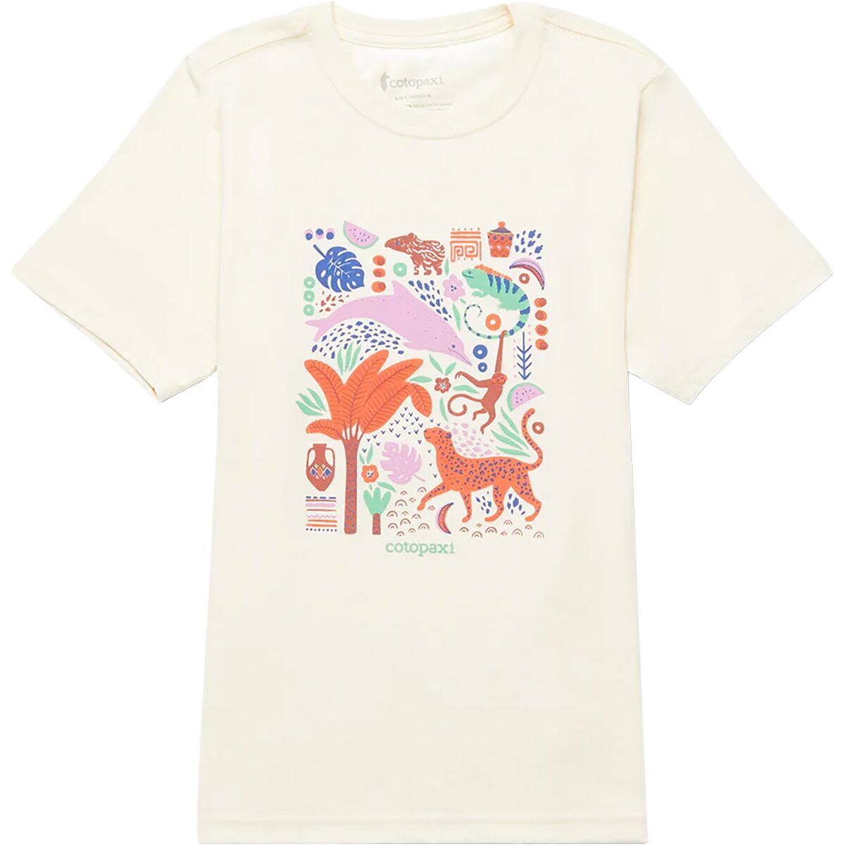 Cotopaxi Ecuador Vibes Organic T-Shirt - Kids' Bone, L