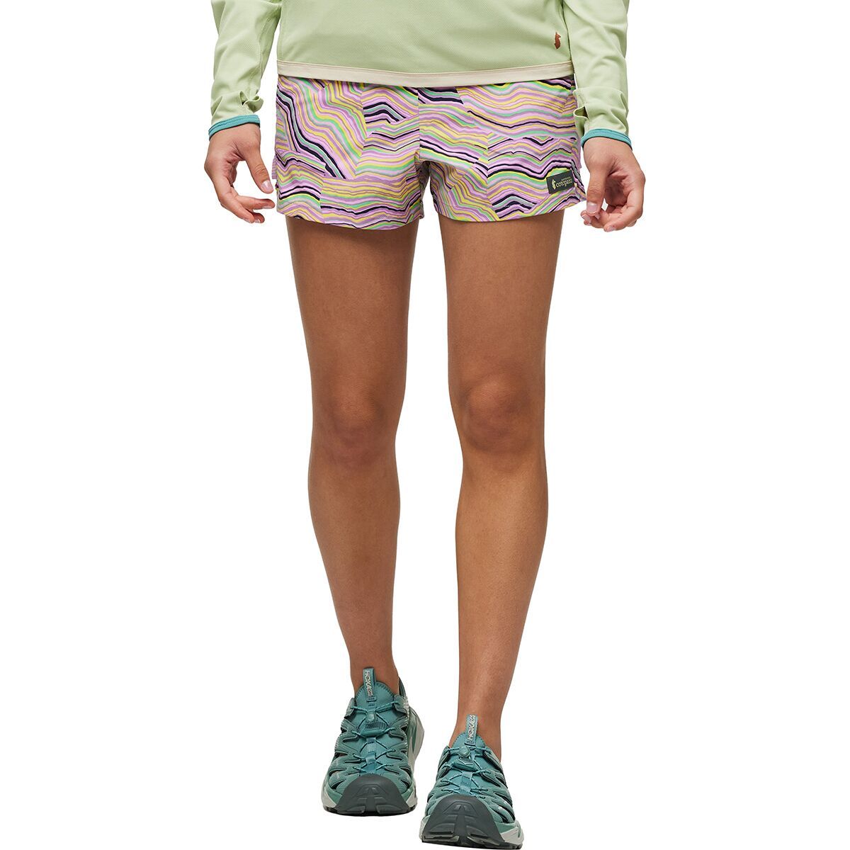 Cotopaxi Brinco 3in Print Short - Women's Lemonade/Orchid Bloom, S