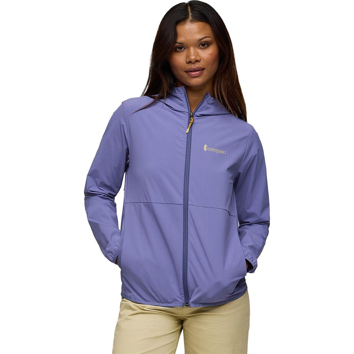 Image of Cotopaxi Vuelta Performance Windbreaker Jacket - Women's Blue Smoke, XL