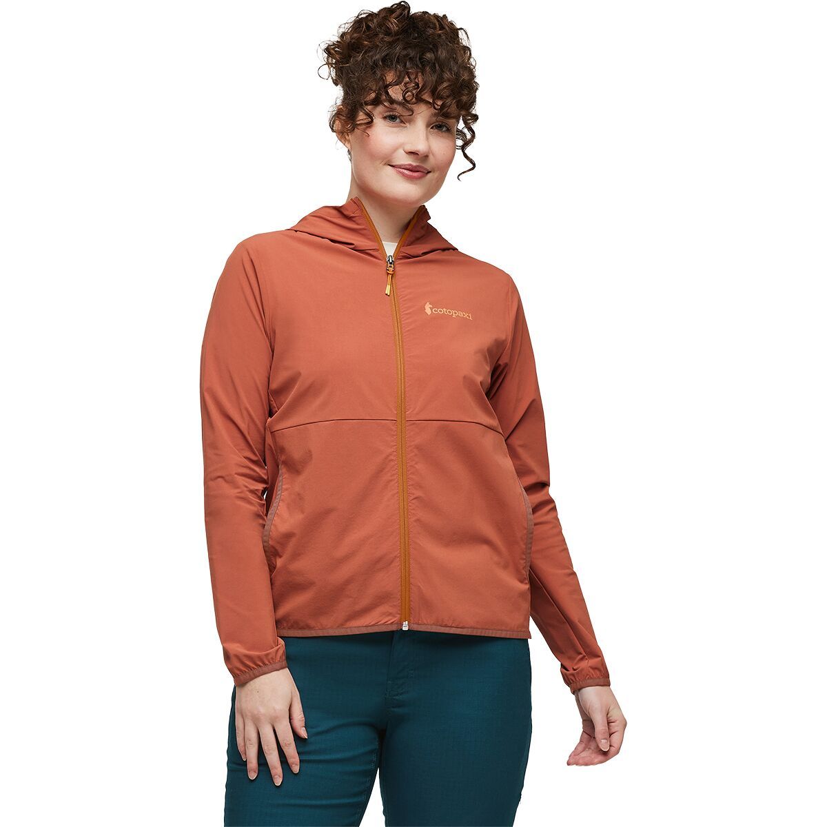 Image of Cotopaxi Vuelta Performance Windbreaker Jacket - Women's Faded Brick, M