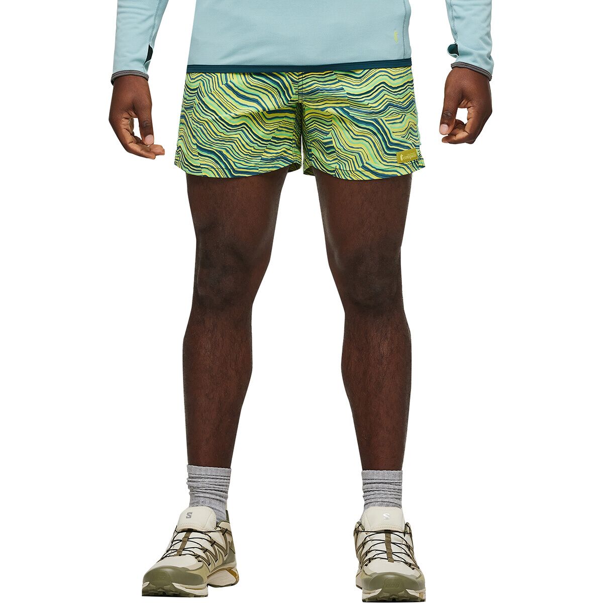 Cotopaxi Cotopaxi Brinco 5in Print Short - Men's Magma/Coastal, XXL