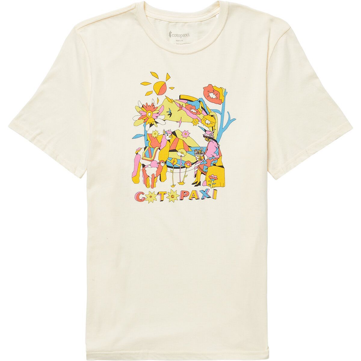 Cotopaxi Ecuadorian Days Organic T-Shirt - Men's Bone, S